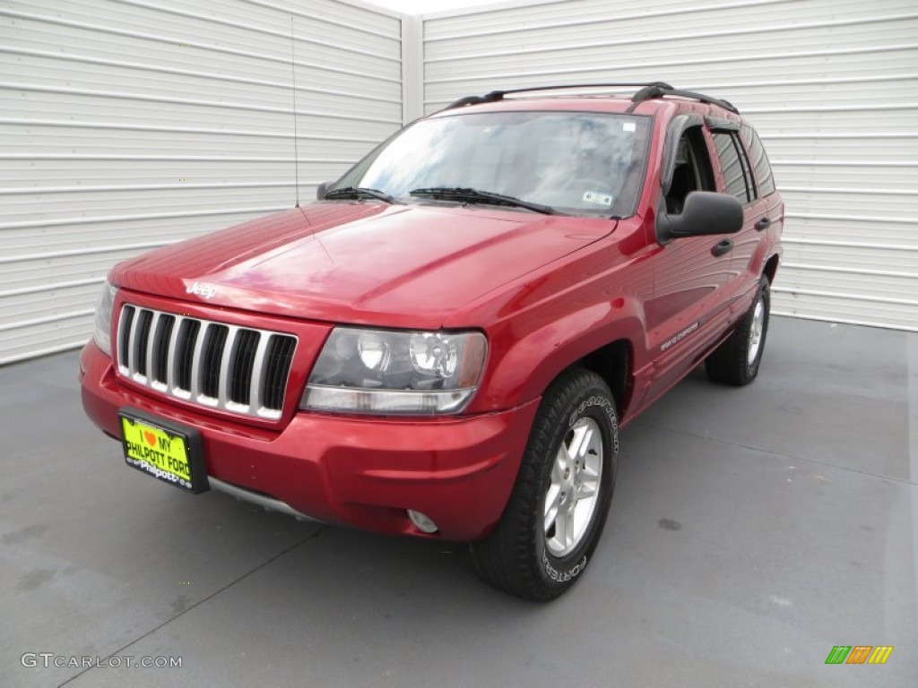 2004 Grand Cherokee Special Edition - Inferno Red Pearl / Dark Slate Gray photo #7