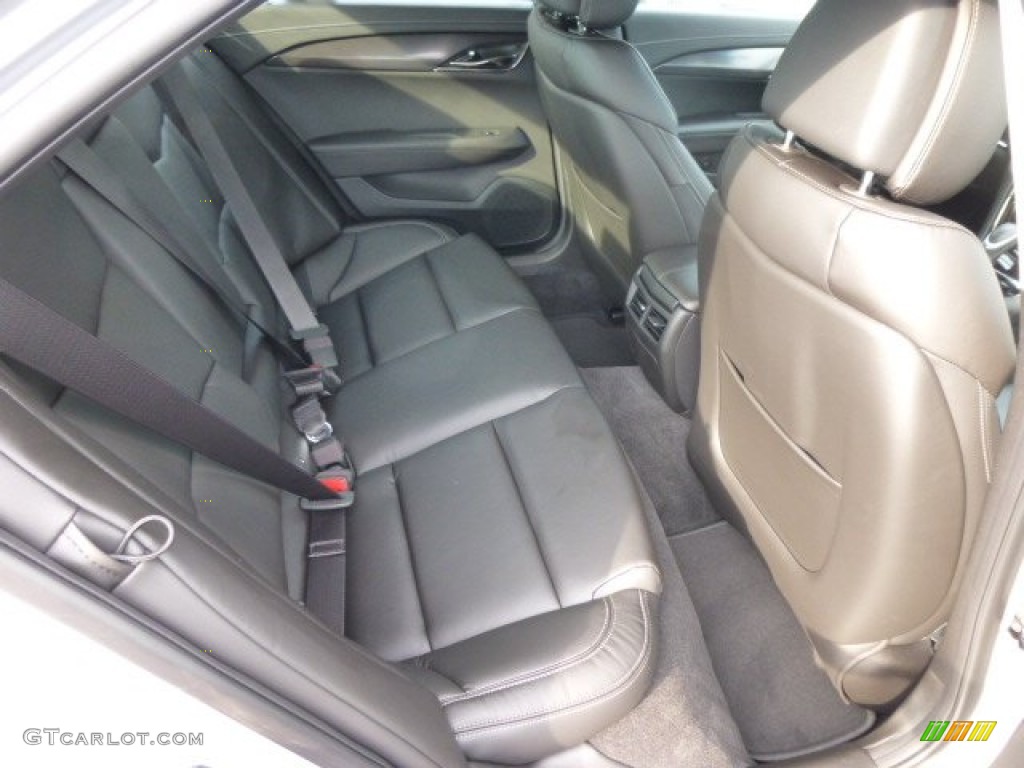 Jet Black/Jet Black Interior 2014 Cadillac ATS 2.0L Turbo AWD Photo #84601255