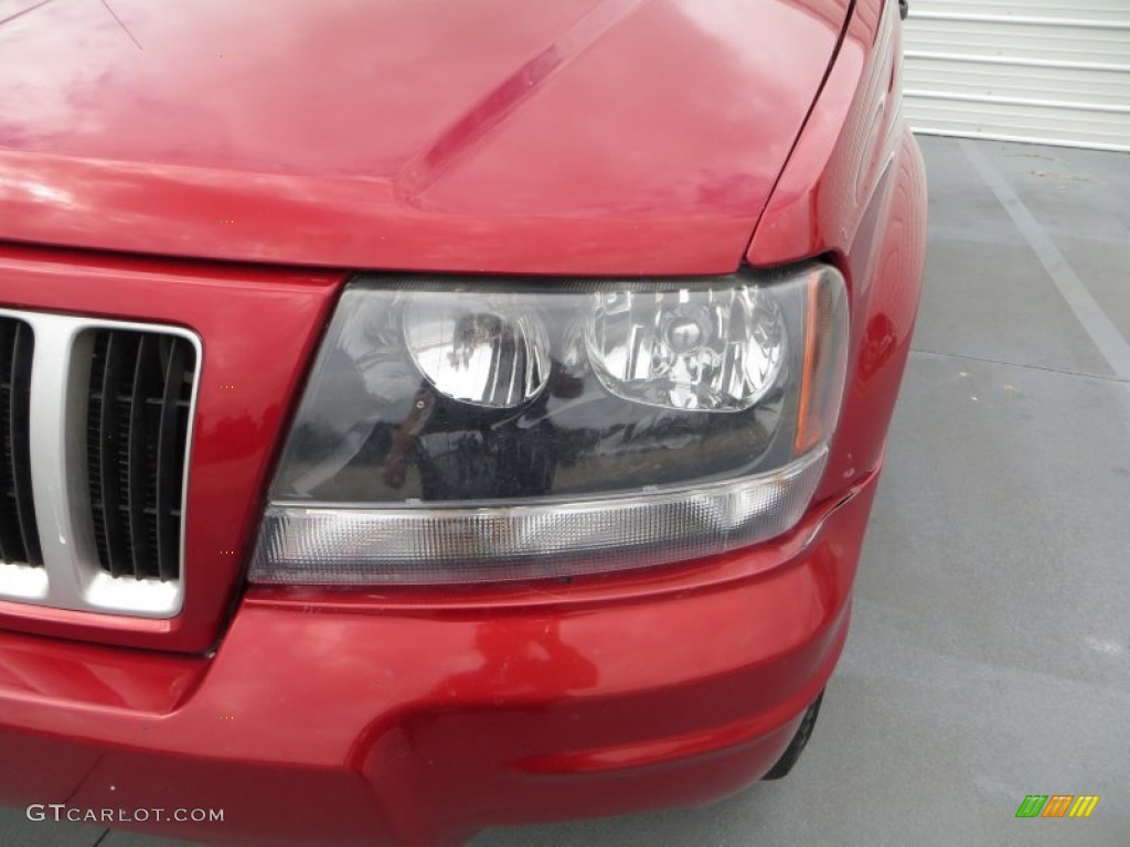 2004 Grand Cherokee Special Edition - Inferno Red Pearl / Dark Slate Gray photo #9