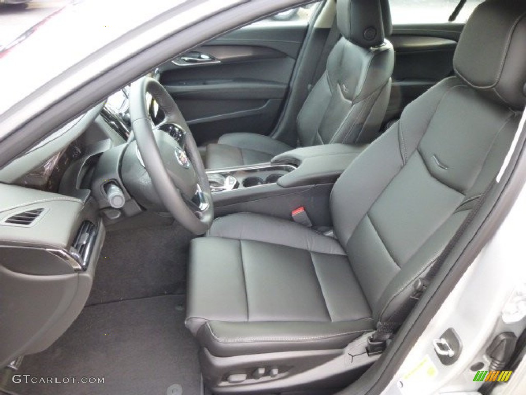 Jet Black/Jet Black Interior 2014 Cadillac ATS 2.0L Turbo AWD Photo #84601309
