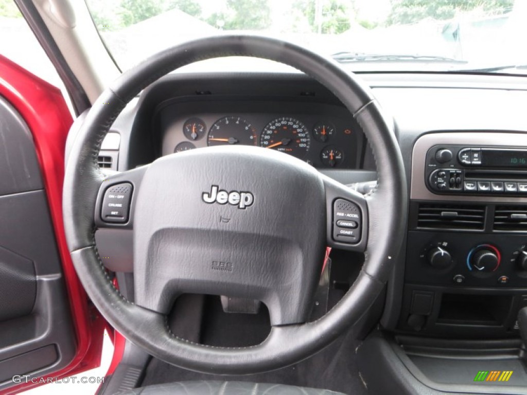 2004 Jeep Grand Cherokee Special Edition Steering Wheel Photos