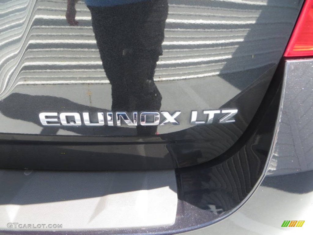 2010 Equinox LTZ - Black Granite Metallic / Jet Black/Light Titanium photo #16