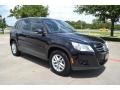 Deep Black Metallic - Tiguan S Photo No. 7