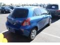 2008 Blazing Blue Pearl Toyota Yaris 3 Door Liftback  photo #2