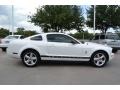 Performance White 2008 Ford Mustang V6 Premium Coupe Exterior