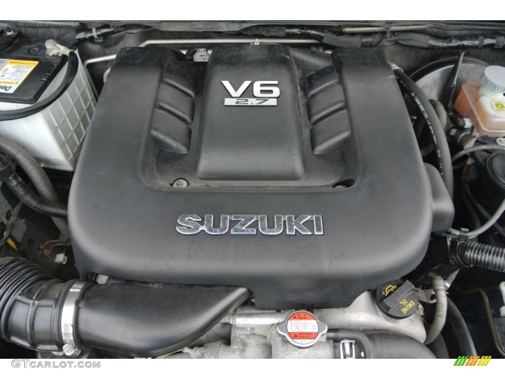 2007 Grand Vitara XSport 4x4 - Azure Grey Metallic / Black photo #23