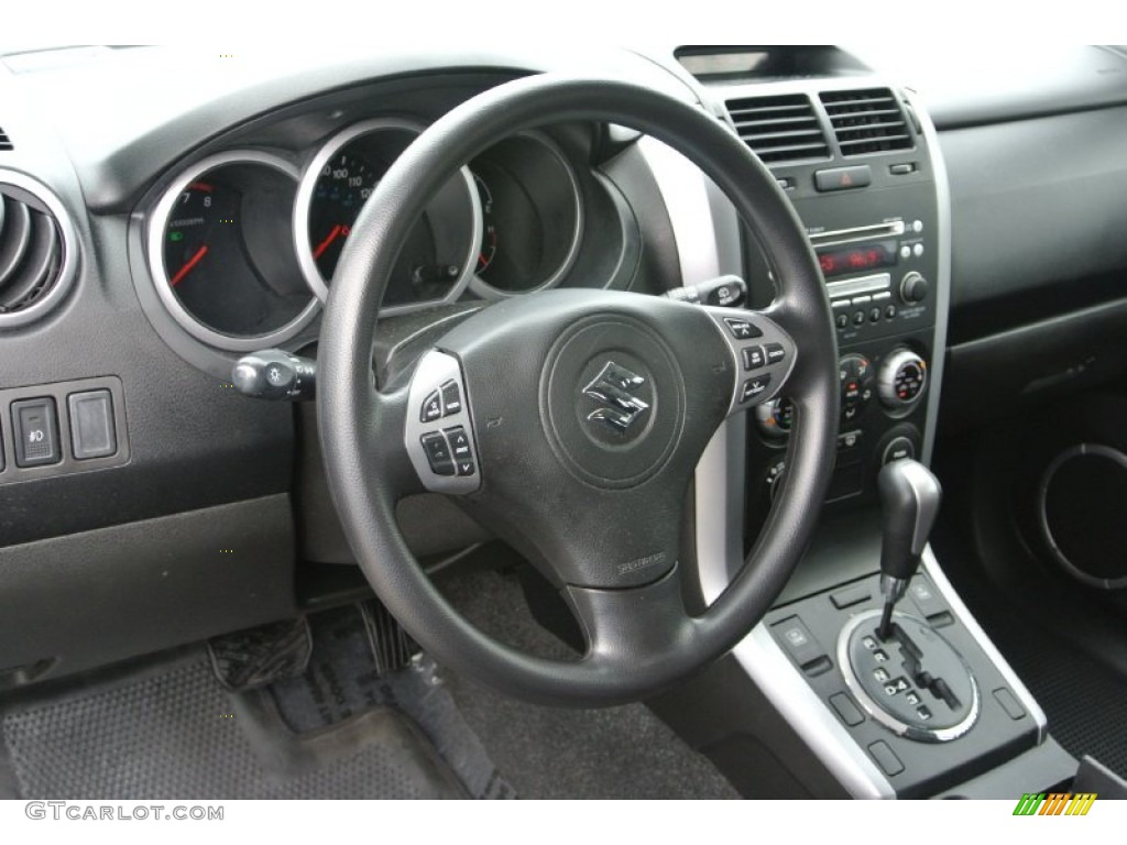 2007 Grand Vitara XSport 4x4 - Azure Grey Metallic / Black photo #28