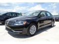 2014 Black Volkswagen Passat 2.5L Wolfsburg Edition  photo #1