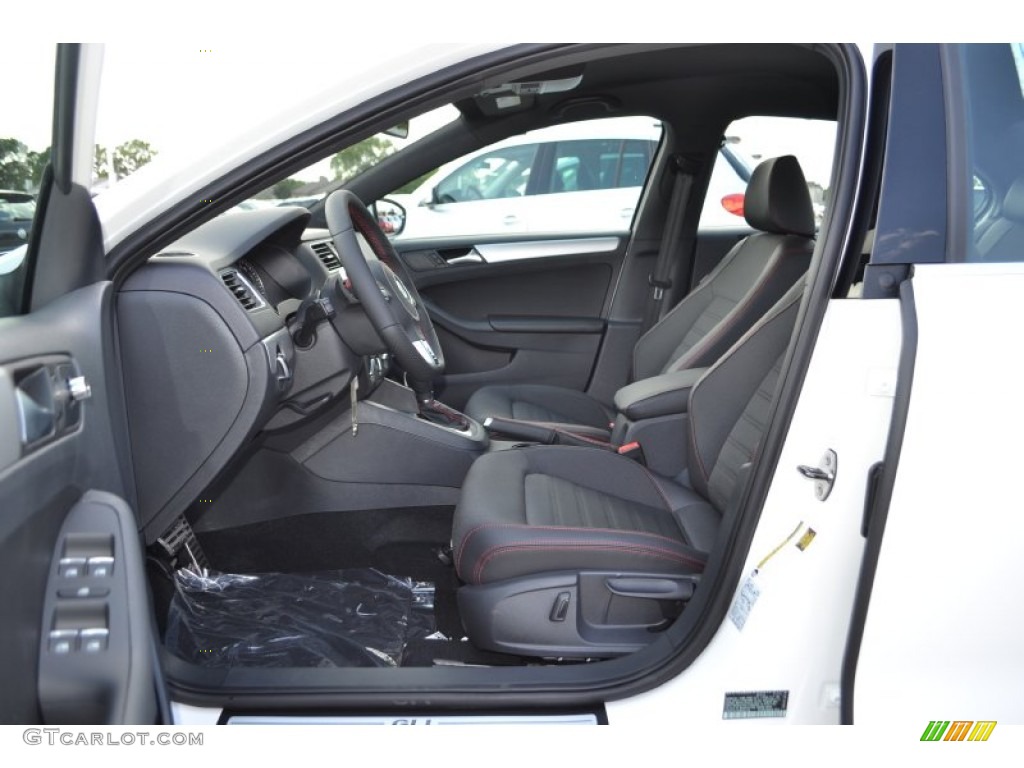 Titan Black Interior 2014 Volkswagen Jetta GLI Photo #84606544