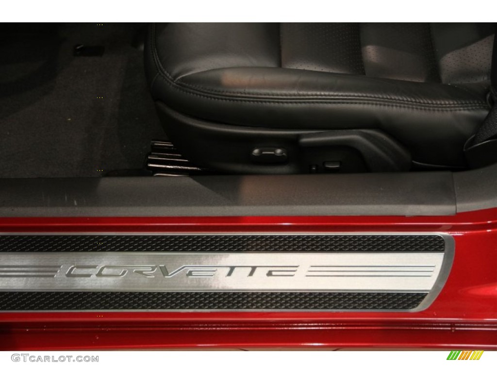 2011 Corvette Coupe - Crystal Red Tintcoat Metallic / Ebony Black photo #5