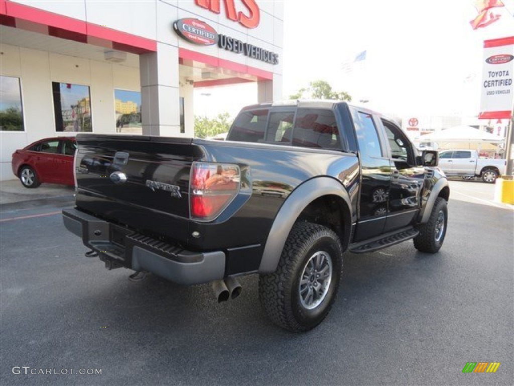 2010 F150 SVT Raptor SuperCab 4x4 - Tuxedo Black / Raptor Black photo #7