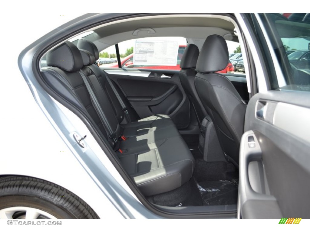 Titan Black Interior 2014 Volkswagen Jetta SE Sedan Photo #84606844