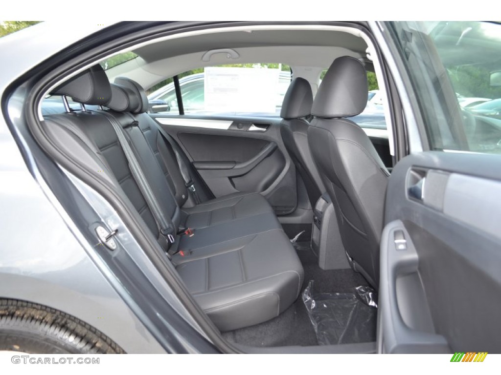 Titan Black Interior 2014 Volkswagen Jetta SE Sedan Photo #84606976