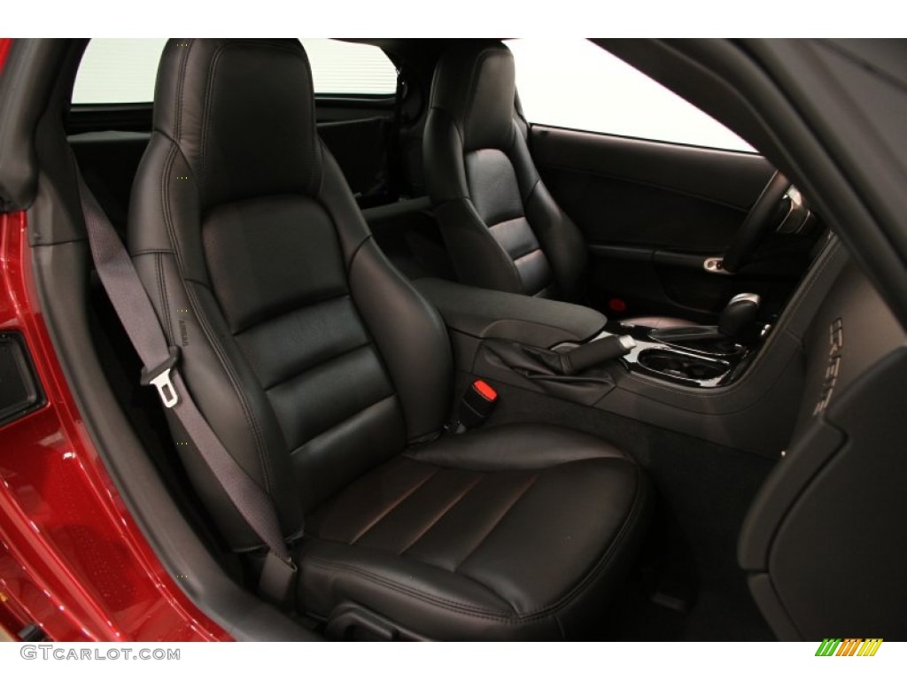 2011 Corvette Coupe - Crystal Red Tintcoat Metallic / Ebony Black photo #18