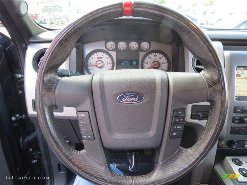 2010 F150 SVT Raptor SuperCab 4x4 - Tuxedo Black / Raptor Black photo #17