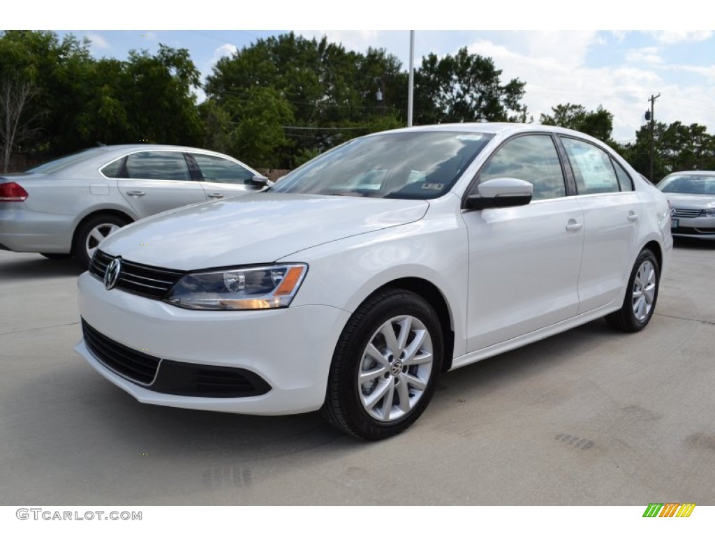 Pure White 2014 Volkswagen Jetta SE Sedan Exterior Photo #84607333
