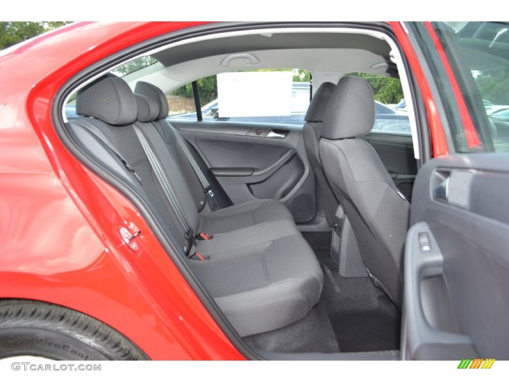 2014 Volkswagen Jetta S Sedan Rear Seat Photo #84607537