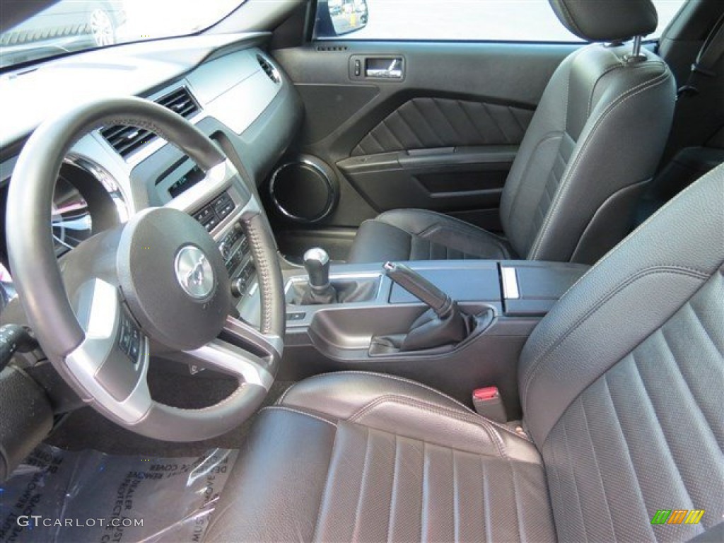 2012 Mustang GT Premium Coupe - Kona Blue Metallic / Charcoal Black photo #11