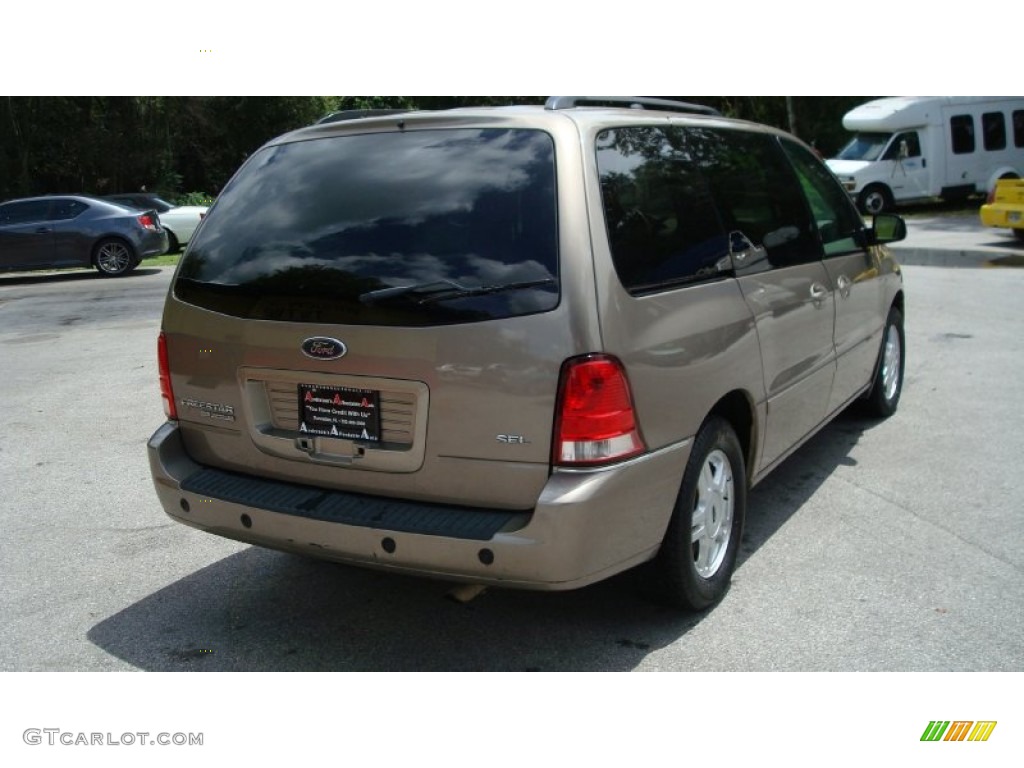 2005 Freestar SEL - Arizona Beige Metallic / Pebble Beige photo #3