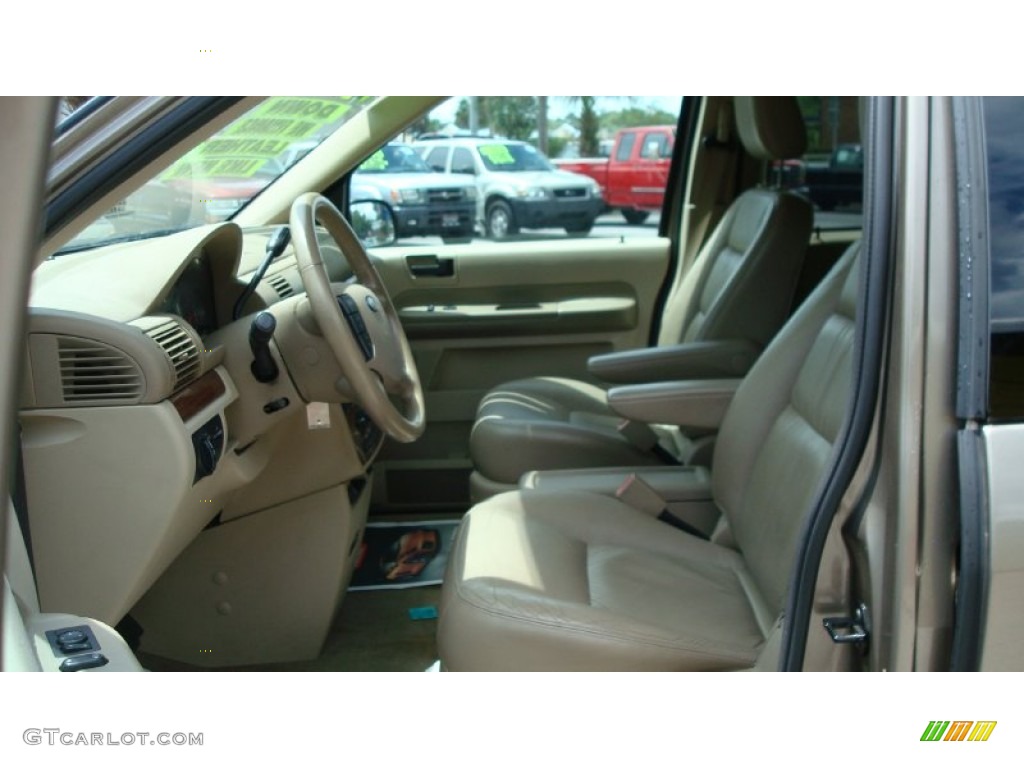 2005 Freestar SEL - Arizona Beige Metallic / Pebble Beige photo #12