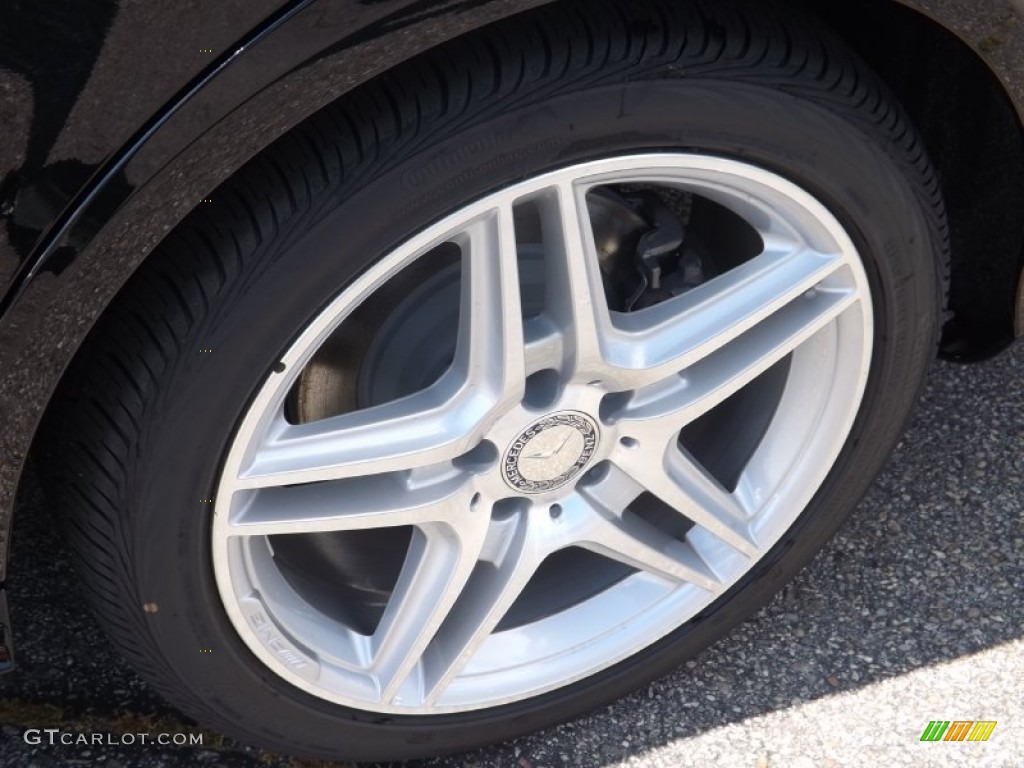 2014 E 350 4Matic Sedan - Black / Black photo #5