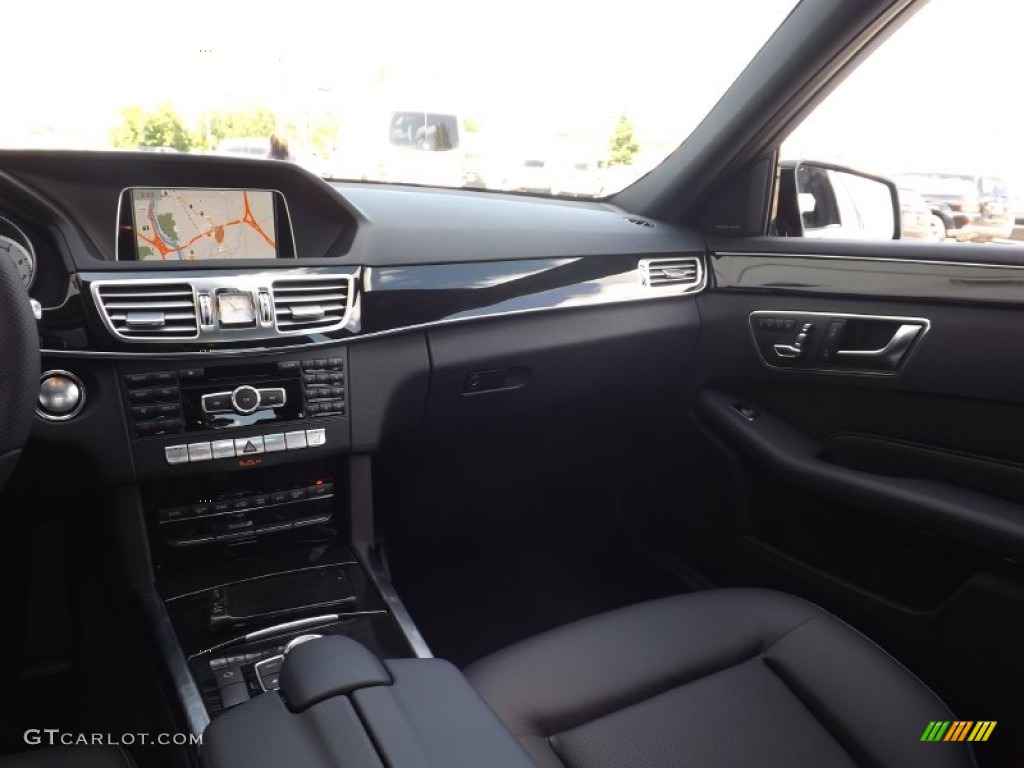 2014 E 350 4Matic Sedan - Black / Black photo #8