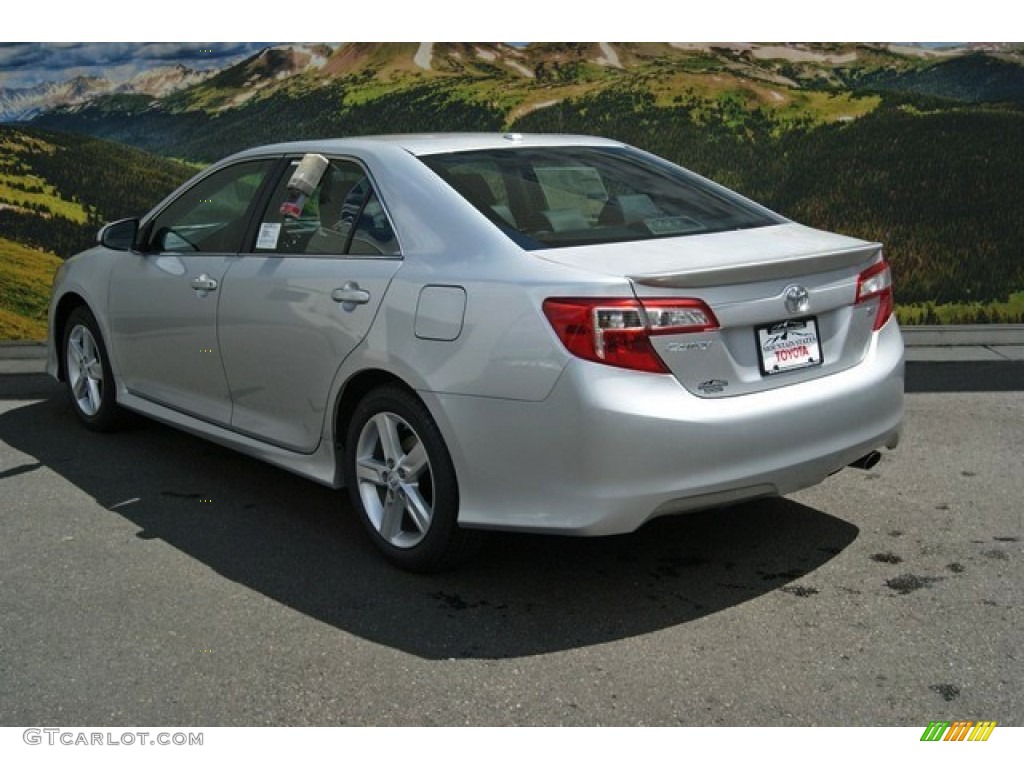 2013 Camry SE - Classic Silver Metallic / Black/Ash photo #2