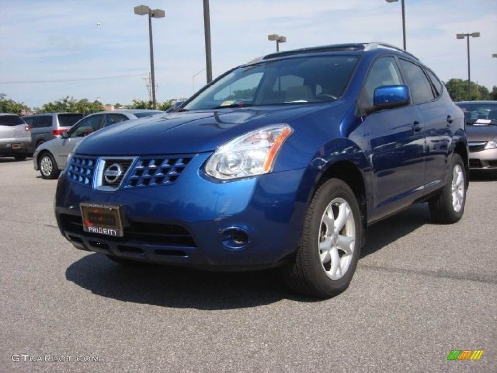 2009 Rogue SL - Indigo Blue / Gray photo #1