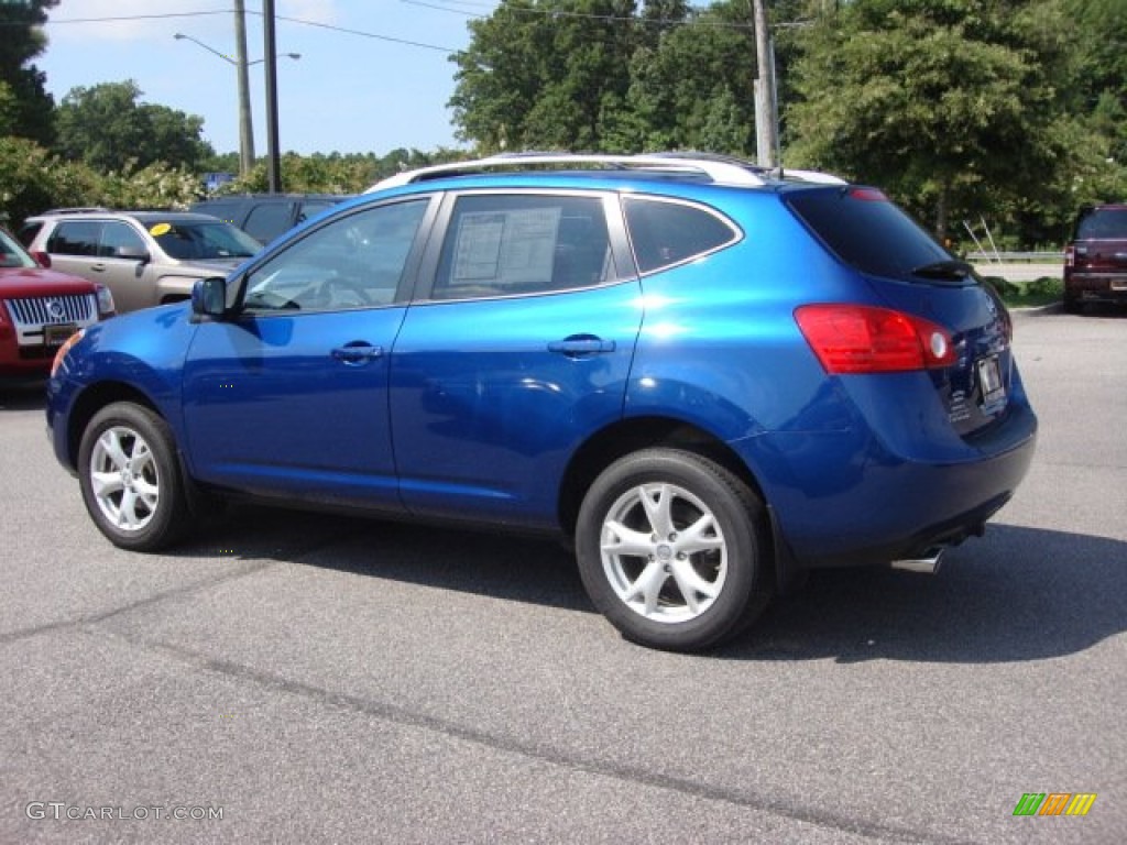 2009 Rogue SL - Indigo Blue / Gray photo #3