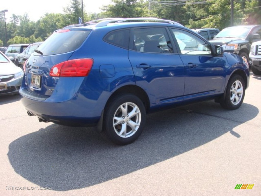 2009 Rogue SL - Indigo Blue / Gray photo #4