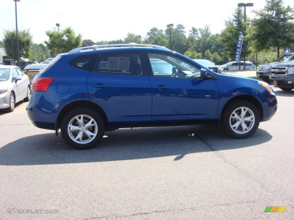 2009 Rogue SL - Indigo Blue / Gray photo #5
