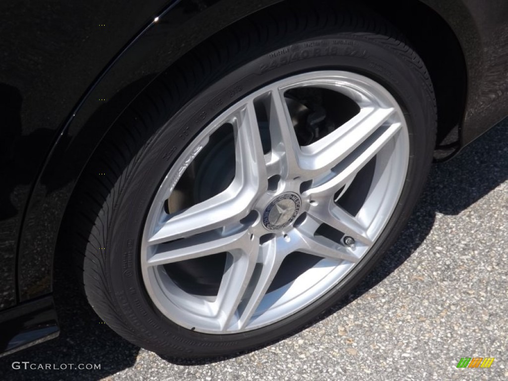 2014 E 350 4Matic Sport Sedan - Black / Black photo #5