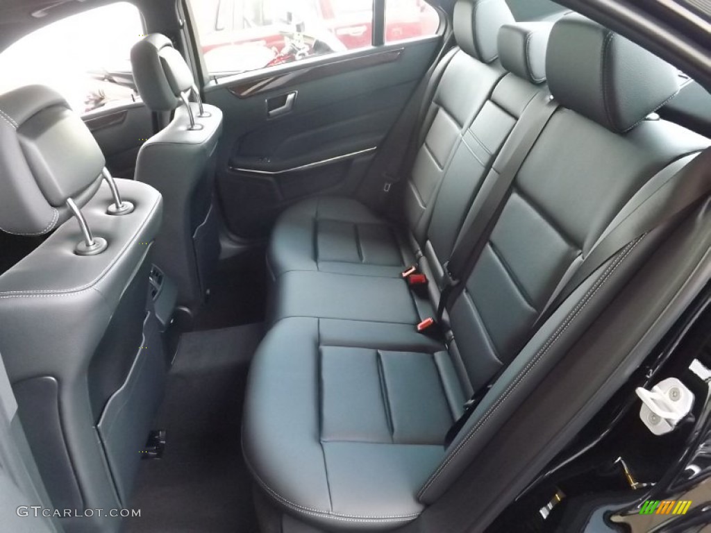 2014 E 350 4Matic Sport Sedan - Black / Black photo #6
