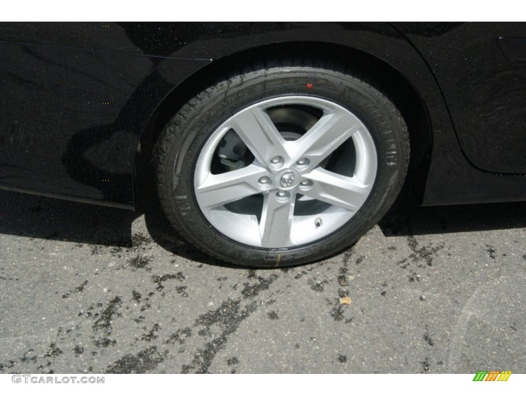2013 Camry SE - Attitude Black Metallic / Black photo #9