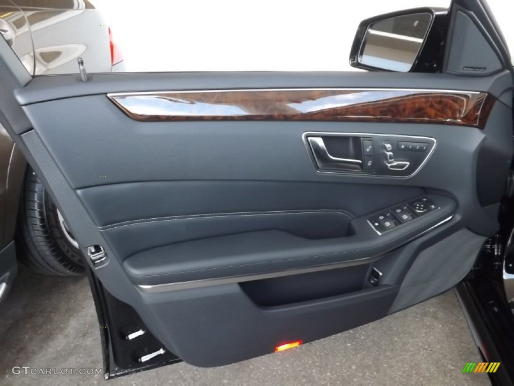 2014 E 350 4Matic Sport Sedan - Black / Black photo #10