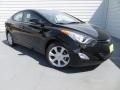 2013 Black Hyundai Elantra Limited  photo #2