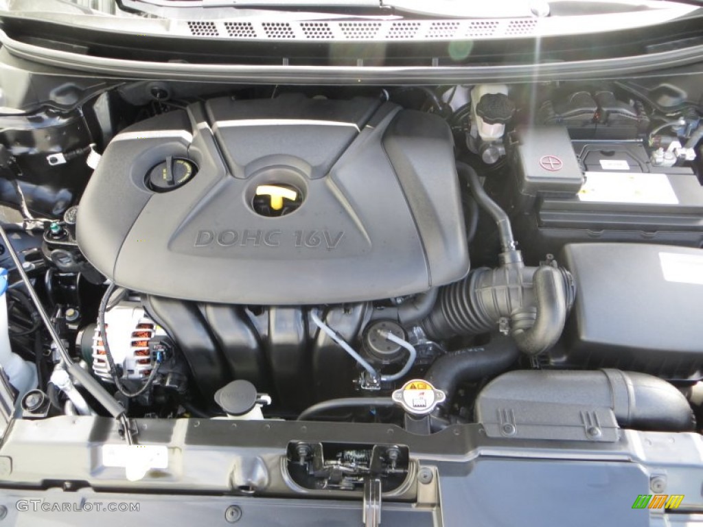 2013 Elantra Limited - Black / Gray photo #15