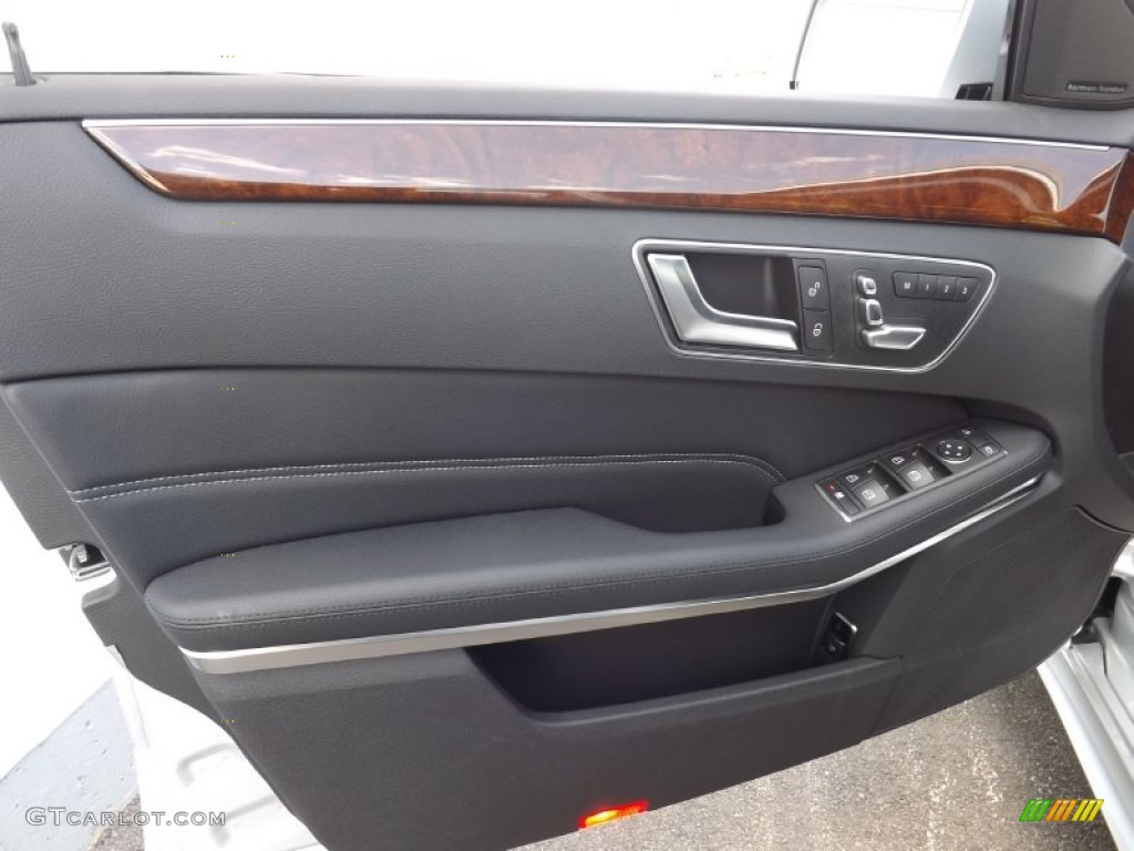 2014 E 350 4Matic Sport Sedan - Iridium Silver Metallic / Black photo #12