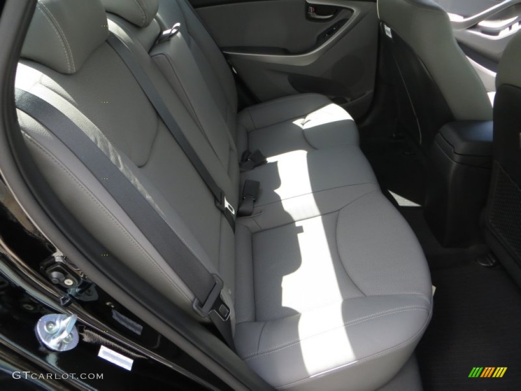 2013 Elantra Limited - Black / Gray photo #20