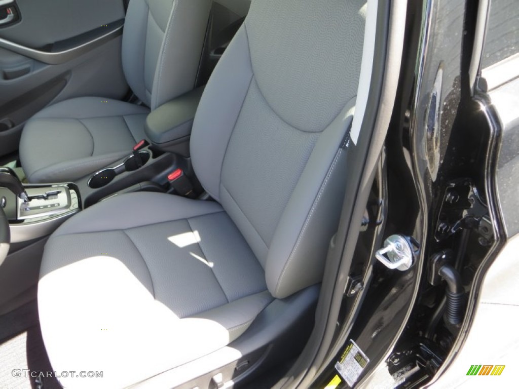2013 Elantra Limited - Black / Gray photo #24