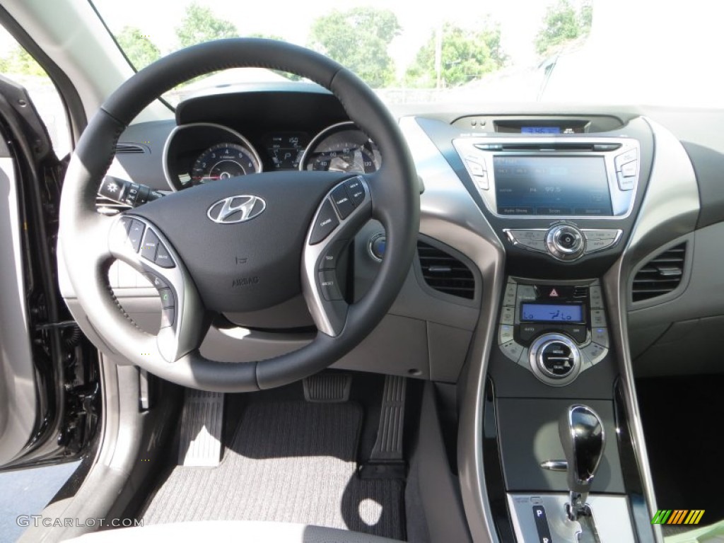 2013 Elantra Limited - Black / Gray photo #27