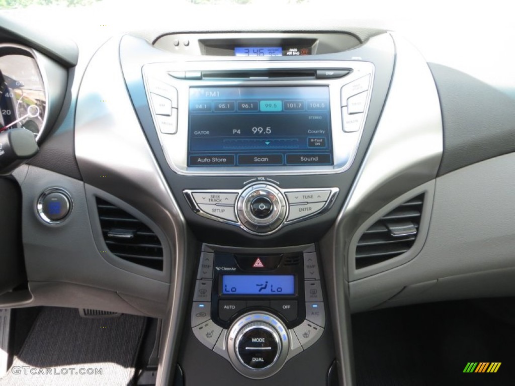 2013 Elantra Limited - Black / Gray photo #28