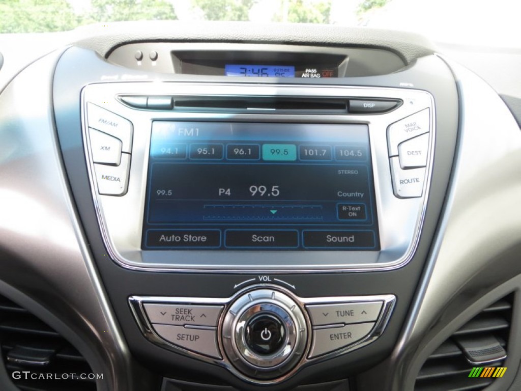 2013 Elantra Limited - Black / Gray photo #29