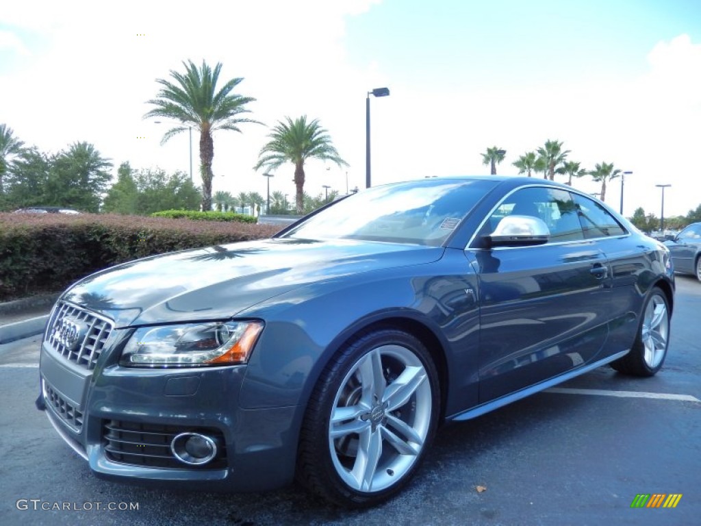 Meteor Grey Pearl Effect 2009 Audi S5 4.2 quattro Exterior Photo #84610096