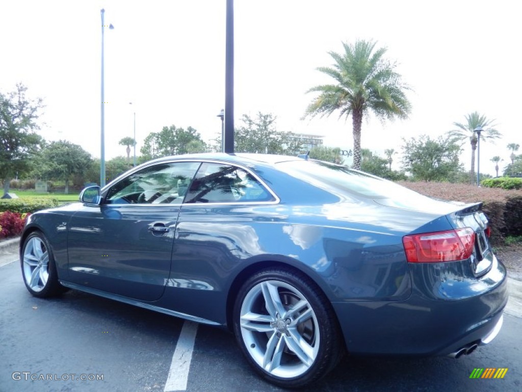 Meteor Grey Pearl Effect 2009 Audi S5 4.2 quattro Exterior Photo #84610132