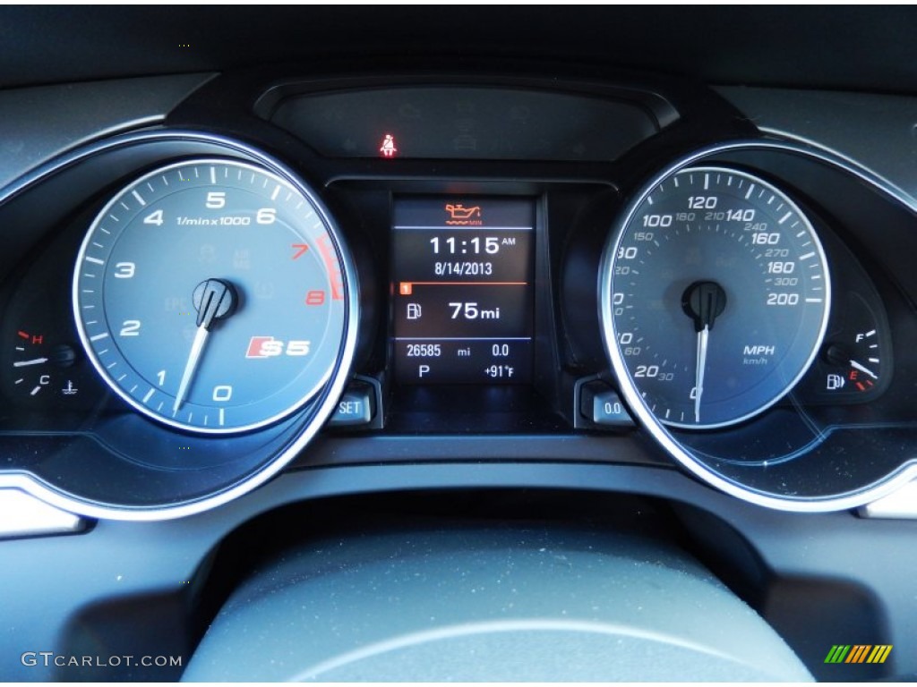 2009 Audi S5 4.2 quattro Gauges Photos