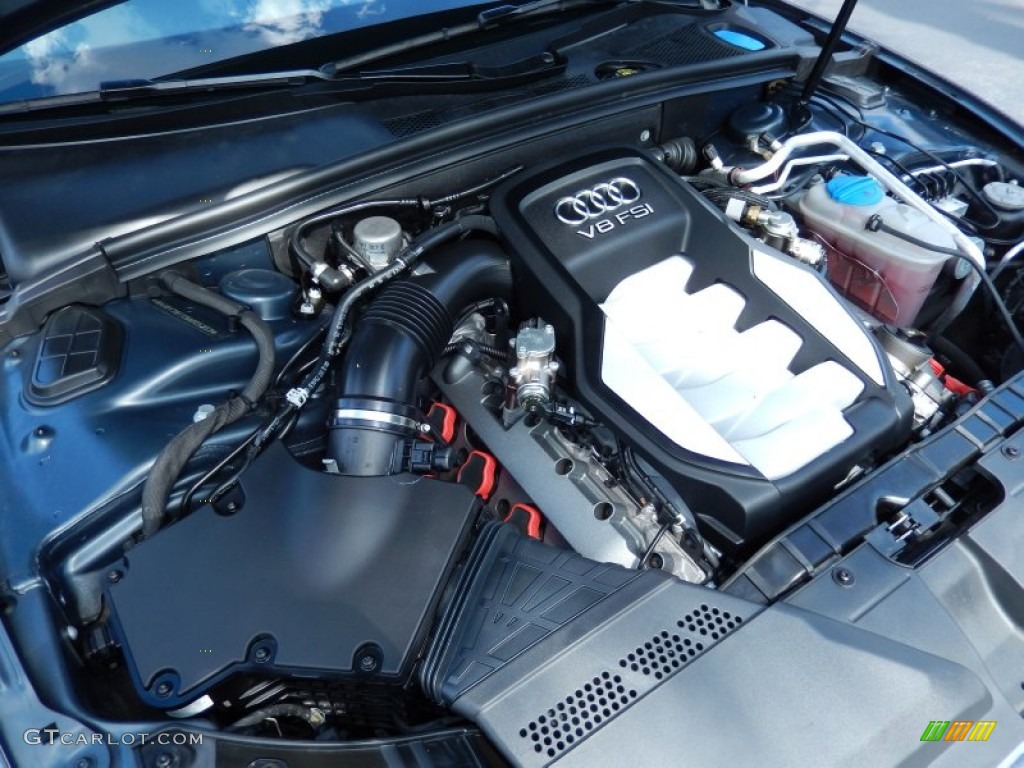 2009 Audi S5 4.2 quattro 4.2 Liter FSI DOHC 32-Valve VVT V8 Engine Photo #84610462