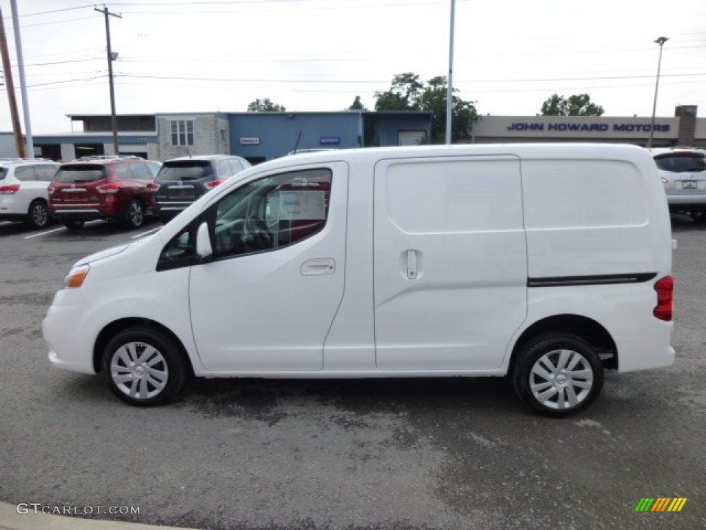 Fresh Powder White 2013 Nissan NV200 SV Exterior Photo #84611152