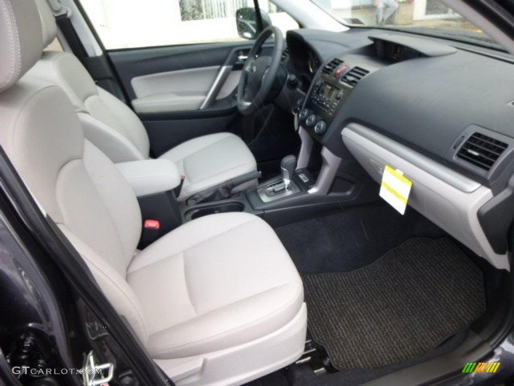 2014 Forester 2.5i Limited - Dark Gray Metallic / Platinum photo #9