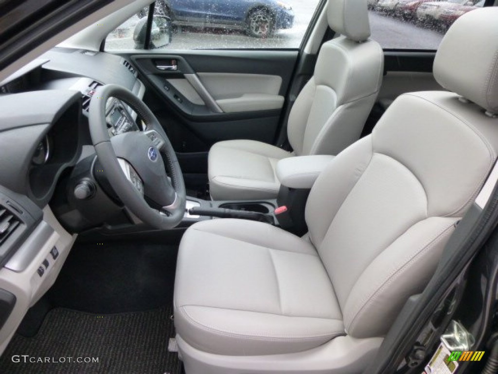 2014 Forester 2.5i Limited - Dark Gray Metallic / Platinum photo #15